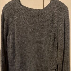 SHEIN Charcoal Crew Neck Sweater